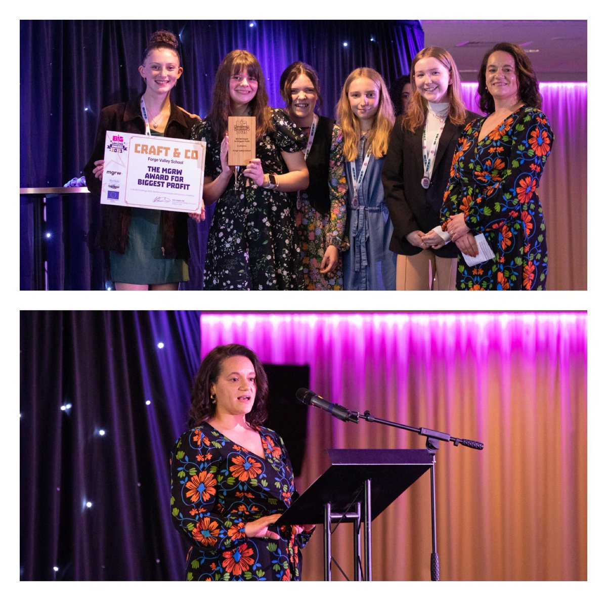 Our Director <a href="/TDHavo/">Tina Havenhand</a> recently attended the BiG Challenge 2023 Awards Event. A fantastic evening celebrating the hard work of the Sheffield Schools that participated.  MGRW+ are proud to have supported the programme and we're really looking forward to being part of the 2024 event!