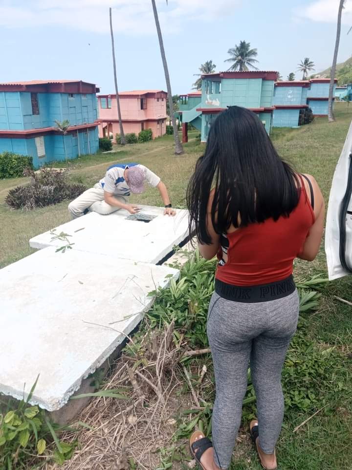 #aguasoeste #ueblitoral Se realiza control al funcionamiento y lectura de los metros del sector estatal. #mayabeque #jibacoa #AYS