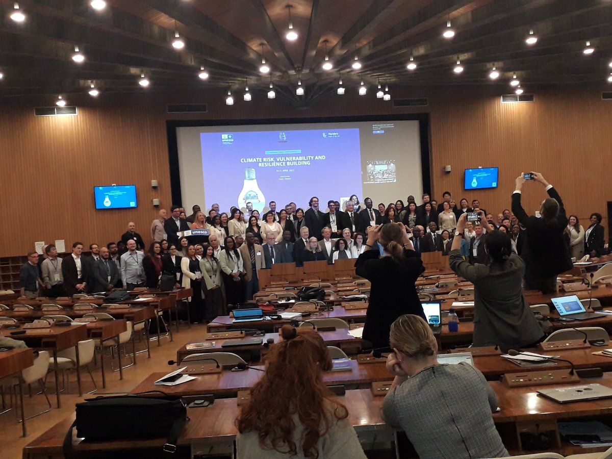 The UNESCO International Conference on Climate Risk, Vulnerability and Resilience Building has now ended!

Big thanks to all the speakers and participants!

Watch out for the full conference recording  in the coming days here👉bit.ly/43URebAGIE