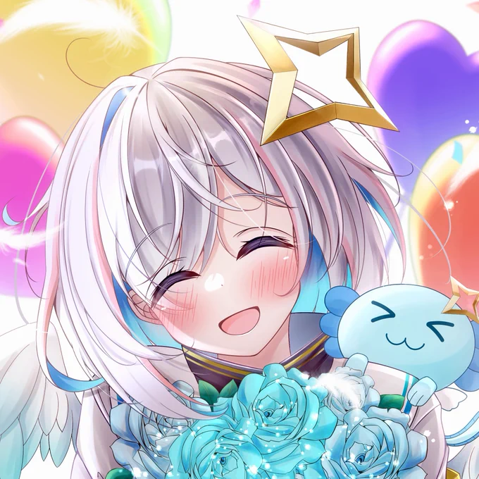 かなたんお誕生日おめでとう!推し始めてまだ日は浅いけどいつも応援してます!#かなたーと #天音かなた生誕祭2023 