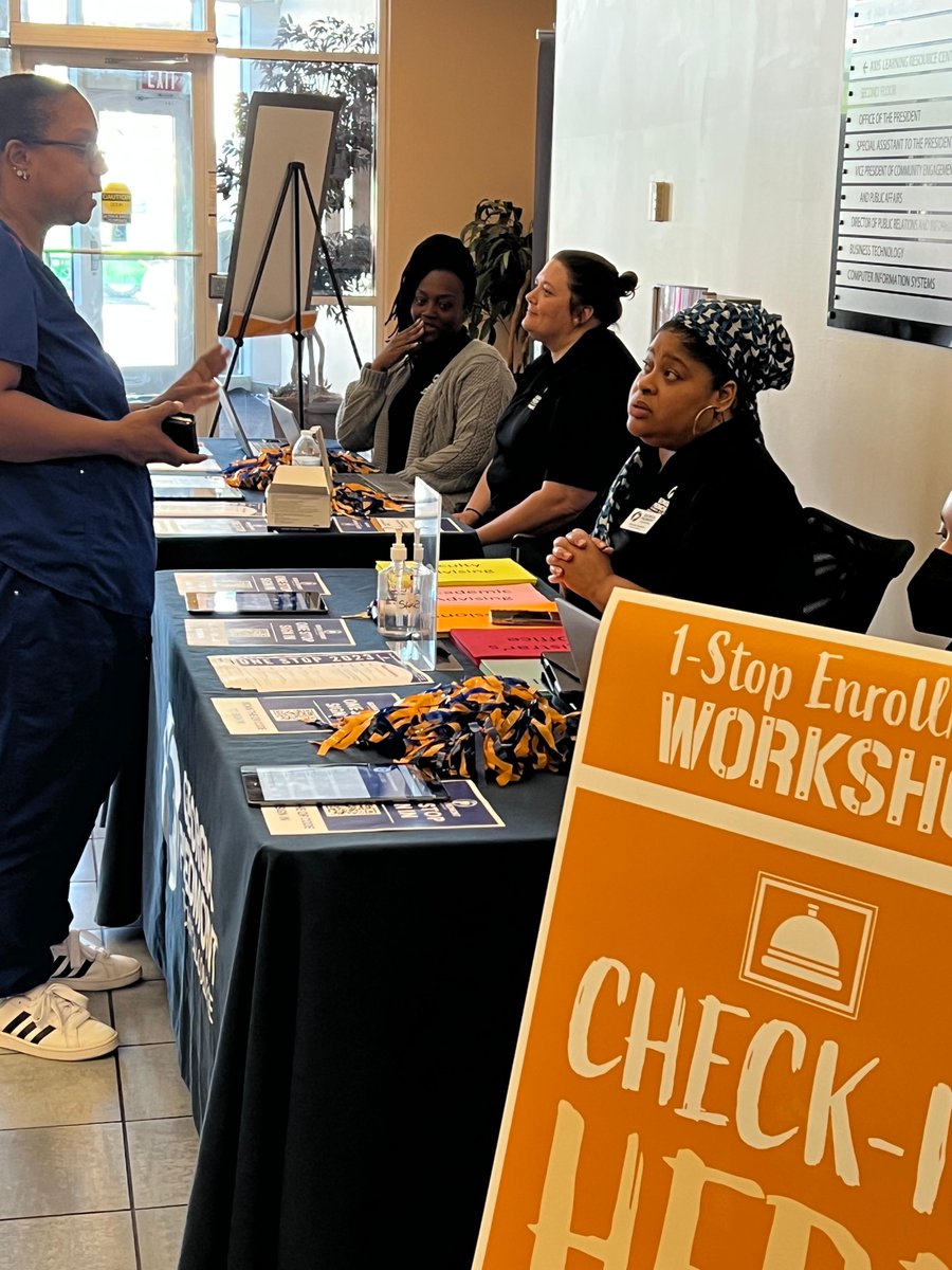 GoGPTC's tweet image. Our One-Stop Enrollment Event is in full swing! Come see us at the Clarkston campus till 2PM🕑 

#GoGPTC