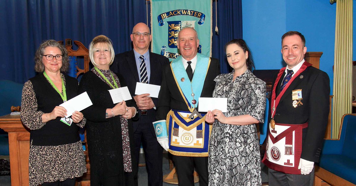 EssexFreemasons's tweet photo. Blackwater Lodge Donates over £7,000 to 6 Charities 

ℹ️ https://t.co/VEKECNSIK7

#freemasons https://t.co/KotV3uZW35
