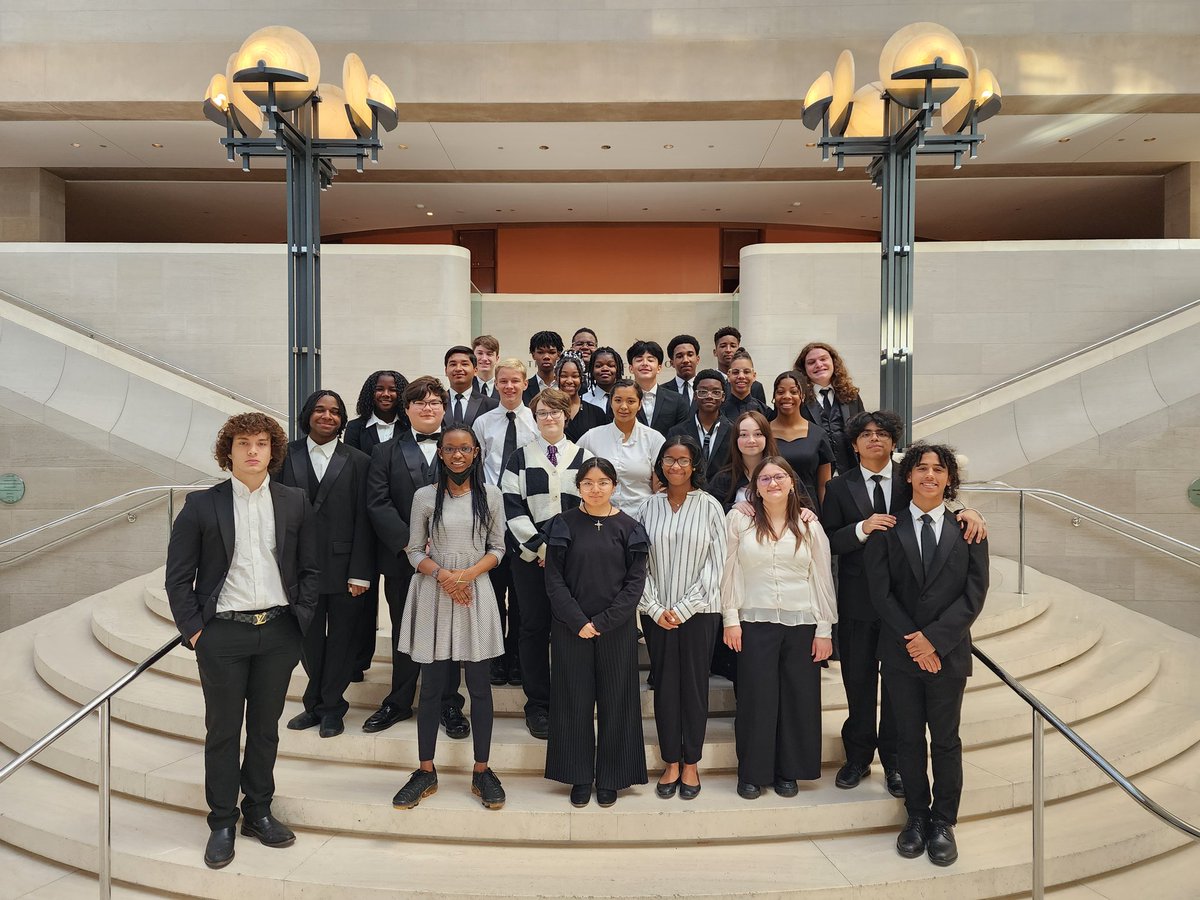 BDCSBand's tweet photo. Another day of competiton performances! 

The Advanced Band earned Superior ratings at the Meyerson again, less than a month since their last Superior ratings!

They changed "In the Shining of the Stars," for "Rain," and "Havana Nights," for "Rhythm of the Winds"

#FalconPride https://t.co/VIpRIyNWSt