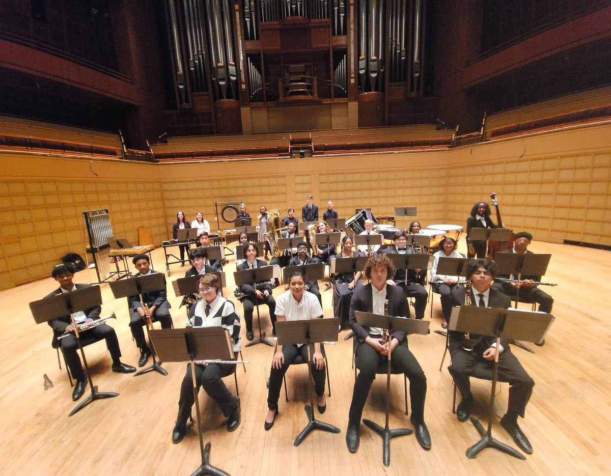 BDCSBand's tweet photo. Another day of competiton performances! 

The Advanced Band earned Superior ratings at the Meyerson again, less than a month since their last Superior ratings!

They changed "In the Shining of the Stars," for "Rain," and "Havana Nights," for "Rhythm of the Winds"

#FalconPride https://t.co/VIpRIyNWSt