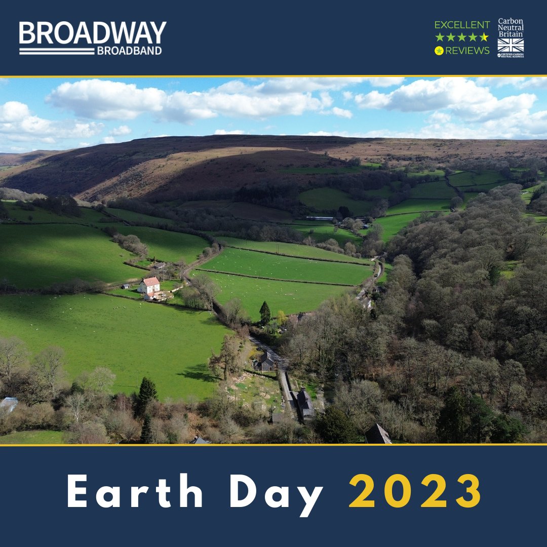 Happy #EarthDay2023 🌎

Our aim has always been to impact communities, not the environment, and we're working hard to make sure our communities and service are both thriving.

#RuralBroadband #ConnectRuralCommunities #DigitalDivide #InternetForAll #RuralInternet