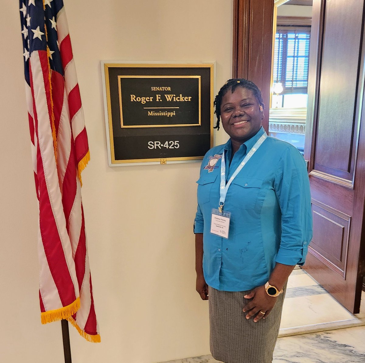 cjpalway's tweet photo. Every child should have access to the material basic necessities they need to thrive. Yesterday, we were grateful to meet with Senator Roger Wicker’s office to urge them to support federal legislation to #EndDiaperNeed and support Mississippi families. #NDBNLobbyDays23 https://t.co/OkzEzkvbKJ