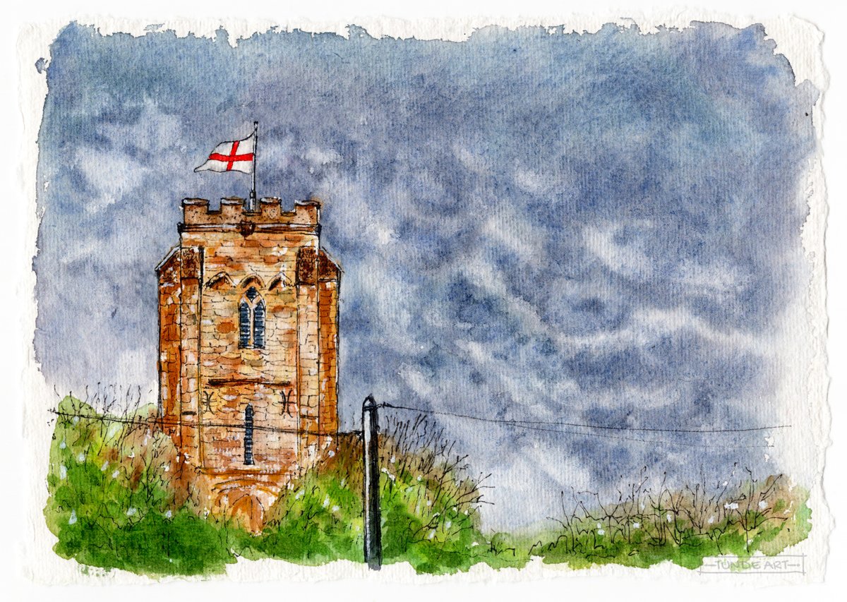 Depicting the Mammatus clouds spotted last week in the area, was a great way to test this Khadi paper. Inspired by the amazing photo by <a href="/Ealesphotos/">Julian Eales - Photographer</a> taken in Orwell.