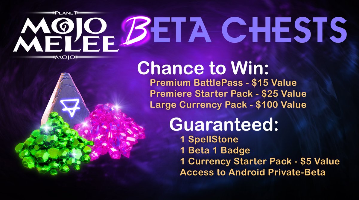 Gm! Partnered w/ <a href="/WeArePlanetMojo/">Mojo AI 🌱</a> to giveaway 19 T2 WL spots!🎁

Planet Mojo is Web3's greatest autochess battler &amp; open beta is coming!⚔️

9 Days🕒
 🔸Follow <a href="/WeArePlanetMojo/">Mojo AI 🌱</a> <a href="/WaypointGaming_/">WaypointGaming_</a> <a href="/Pygowsky/">Pygo</a> 
🔸❤️+♻️
🔸Tag 2👫
🔸Join Discord🔽
🔸Sign-Up🔗👇