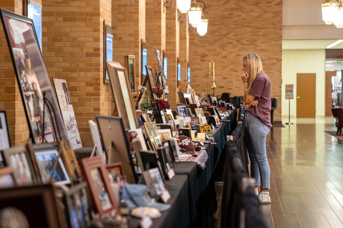 Texas A&M University (@tamu) on Twitter photo The <a href="/AggieMuster/">Texas A&M Campus Muster</a> Reflections Display closes at noon today.
All are encouraged to visit and learn about the lives behind the names that will be called at tonight's Campus Muster. The <a href="/AggieMuster/">Texas A&M Campus Muster</a> Reflections Display closes at noon today.
All are encouraged to visit and learn about the lives behind the names that will be called at tonight's Campus Muster.