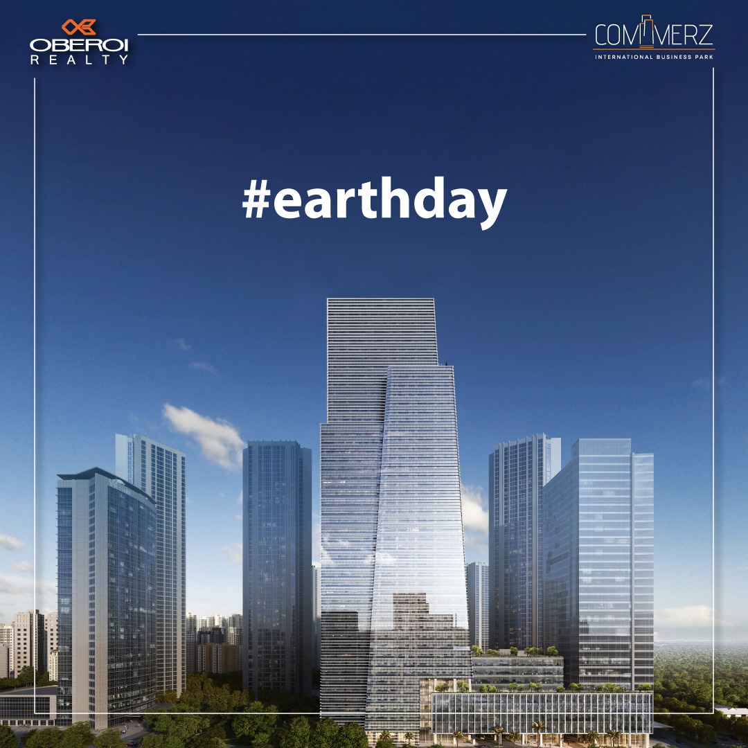oberoirealty's tweet photo. This Earth Day, we celebrated our commitment to conserving the bounties of Mother Nature by presenting clients at International Business Park with the precious gift of a sapling. We are grateful to share this vision of a green planet for generations to come. Happy Earth Day! https://t.co/jXhN7E2C1y
