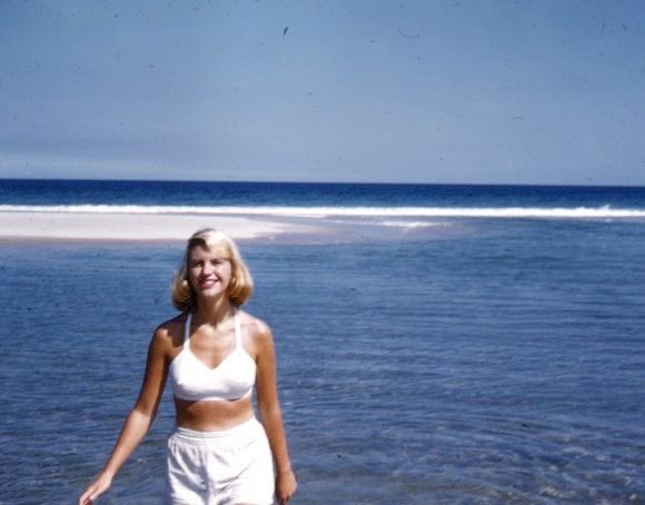 sylvia plath by the beach