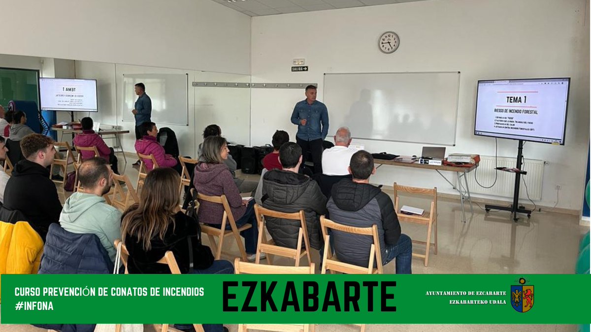 GreenTFactory's tweet photo. Os queríamos ir enseñando cómo van los cursos por Zabalza y por Ezkabarte.

-En Zabalza ya han pasado el 50% de la formación.
-En Ezkabarte empiezan el segundo de tres fin de semanas.

🫂GRACIAS a los docentes y a los alumnos por todo el esfuerzo que lleváis a cabo.

#INFONA2022 https://t.co/k7f328LdSm