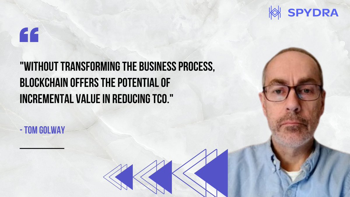 spydra_io's tweet photo. #Blockchain technology is revolutionizing the way we do #business by reducing TCO. Here's a powerful #quote to inspire you to learn more about this game-changing innovation! 🎯🎯

#Blockchain #ReducingTCO #Innovation #Technology #Blockchainquote https://t.co/LomaCSgiQN