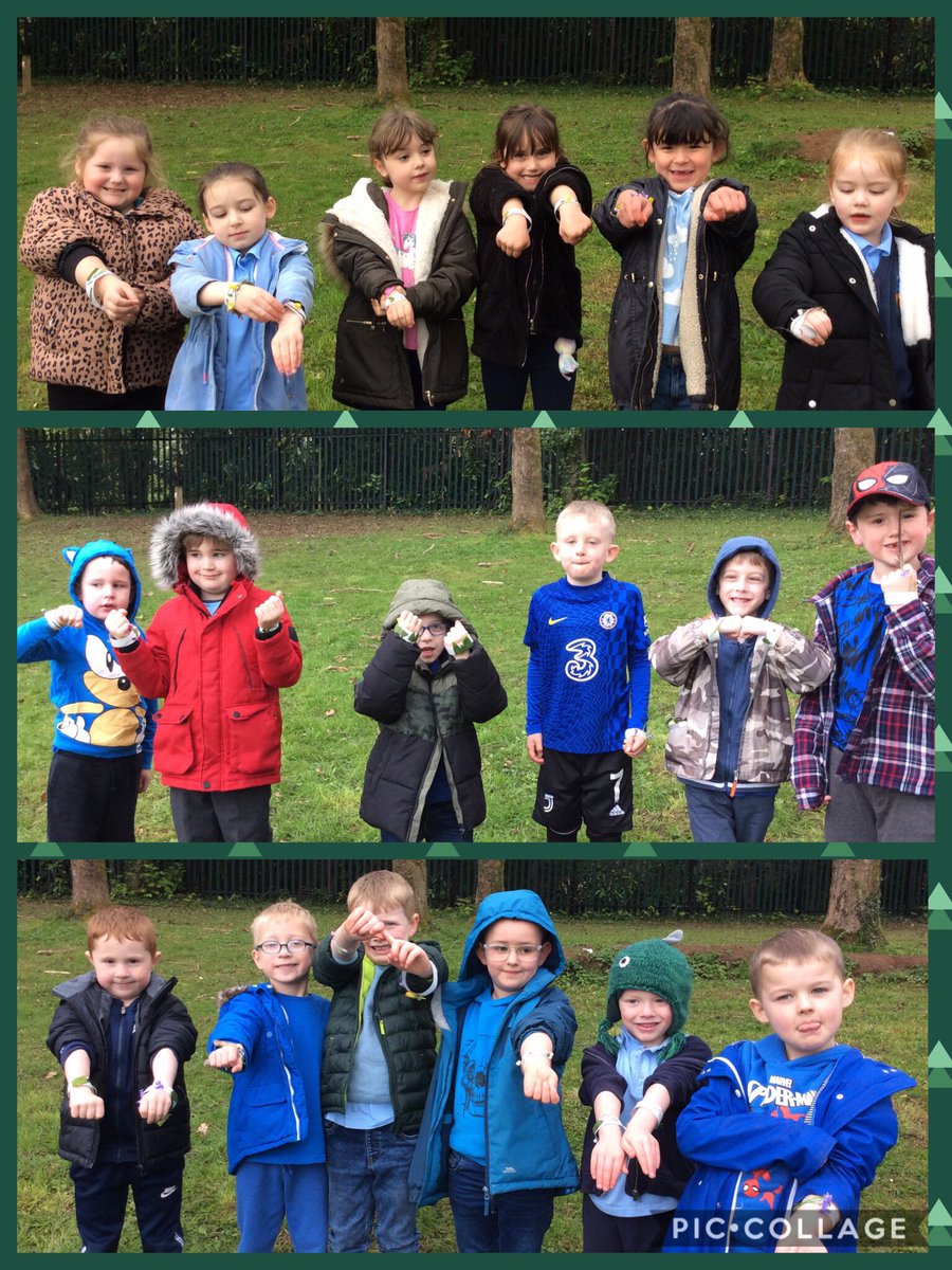 Griff_Y1's tweet photo. We enjoyed our immersion day making bracelets from leaves and flowers. @Griff_Mrstaylor @Griff_1B #ecoclub https://t.co/Rs7tQWGfXs