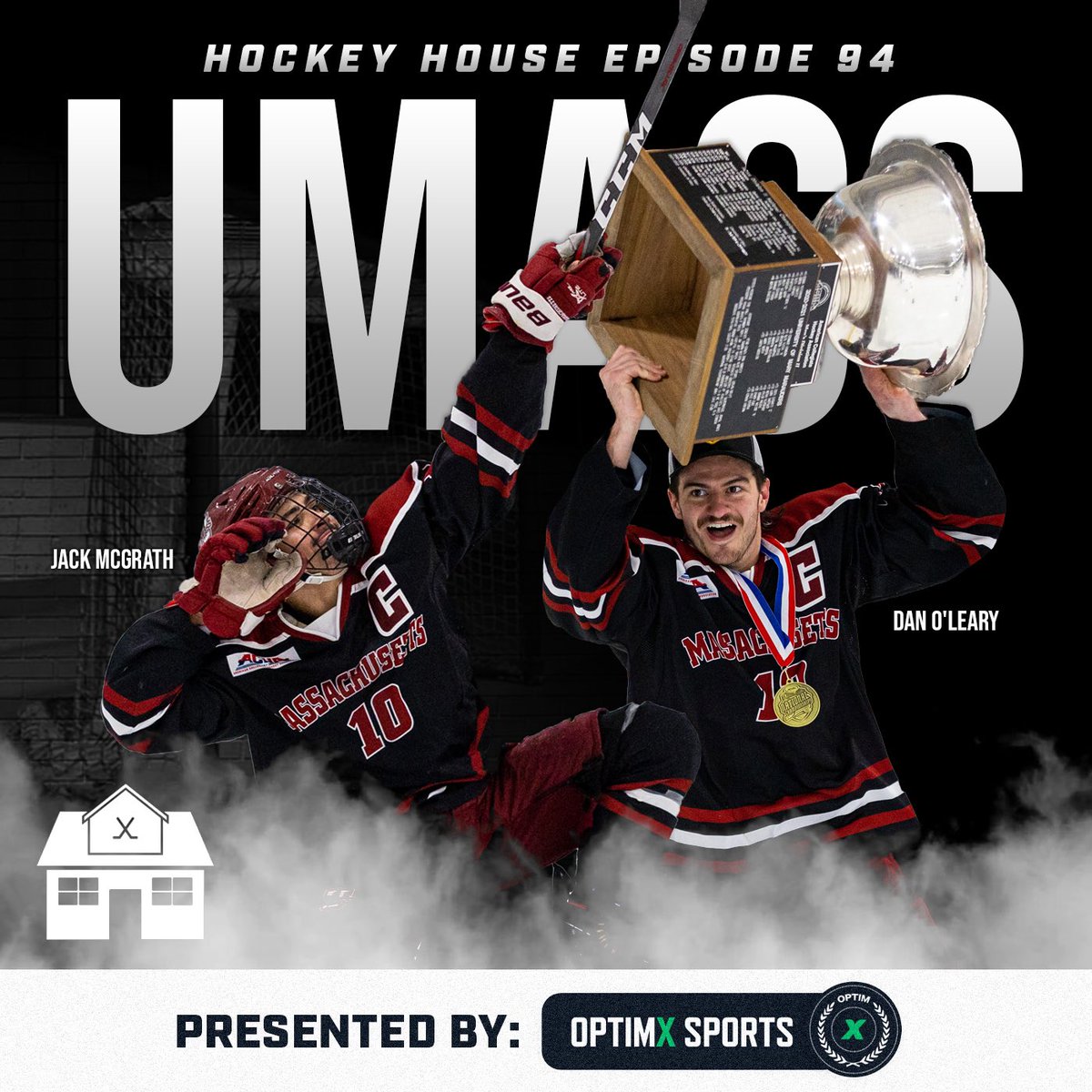Epsiode 94 is out! 🏆

Fresh off their @achamensd2 national title, <a href="/UMassACHAhockey/">UMass ACHA Hockey</a> captains <a href="/McGrathj46/">Jack McGrath</a> and <a href="/Danoleary12/">Daniel O'Leary</a> join the pod to recap an unforgettable run in Marlborough.

Now available on Spotify and Apple Podcasts. 🎙️