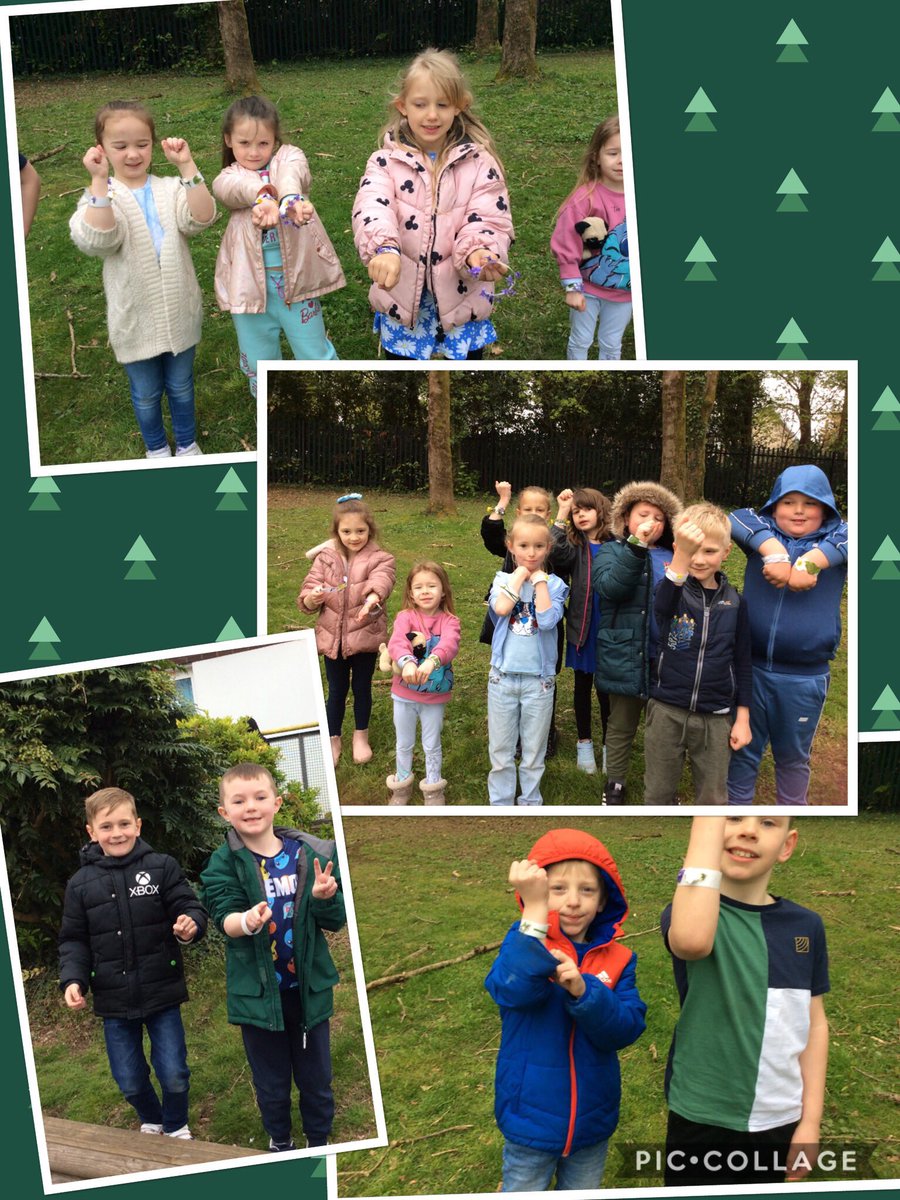 Griff_Y1's tweet photo. We enjoyed our immersion day, making bracelets from leaves and flowers.@Griff_Mrstaylor @Griff_MissEvans #ecoclub https://t.co/GLv1fI5BGk