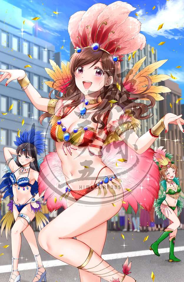 【おしらせ】裏姫百景:210215(イラスト:源先生)ご注文受付中です。夜のお祭りに参加してくれた美女の皆様に拍手であります。やっぱりお祭りは世界共通でテンションがアガるんですかね。
B2:https://t.co/eSaho6odro
B1:https://t.co/DJWhfE9TRM
姫繰:https://t.co/PAKuZnOI1g 