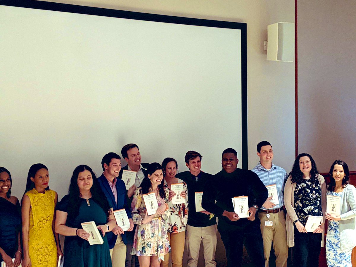 SaraSchulwolf's tweet photo. What a way to cap off third year! Humbled and honored to be inducted into UConn’s chapter of GHHS last night alongside 9 amazing classmates (and one equally amazing faculty member!) 💙 https://t.co/RQElNZ7UL6