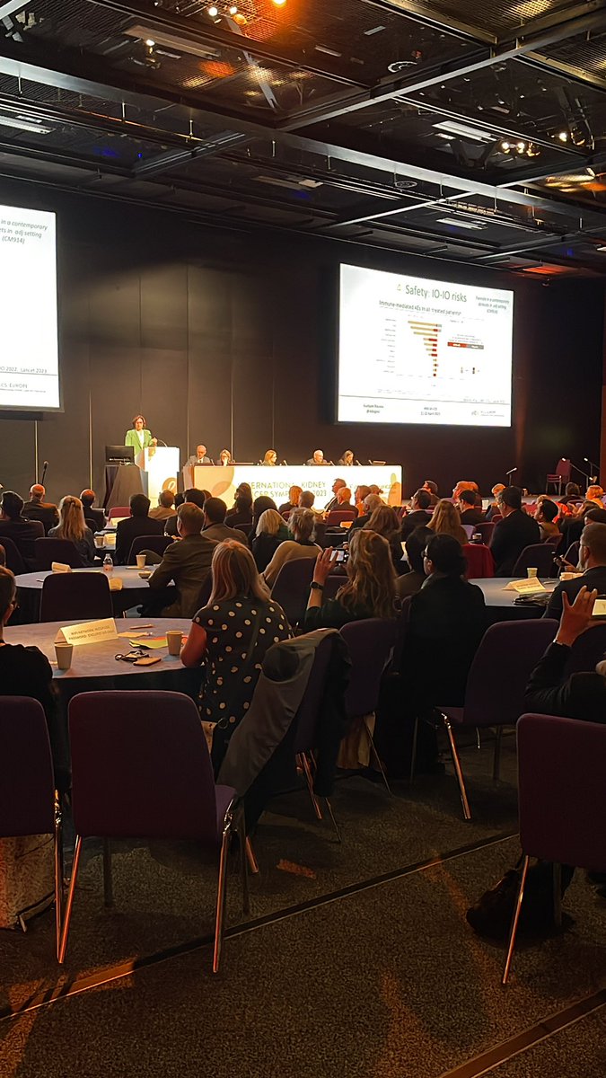 Salvatore La Rosa (@salvolarosa) on Twitter photo <a href="/AlbigesL/">Laurence Albiges</a> presents on IO-IO vs IO-TKI with some compelling data that kind of justify some of the differences between EU and US standard of care. Happening at #IKCSEU23. <a href="/AlbigesL/">Laurence Albiges</a> presents on IO-IO vs IO-TKI with some compelling data that kind of justify some of the differences between EU and US standard of care. Happening at #IKCSEU23.