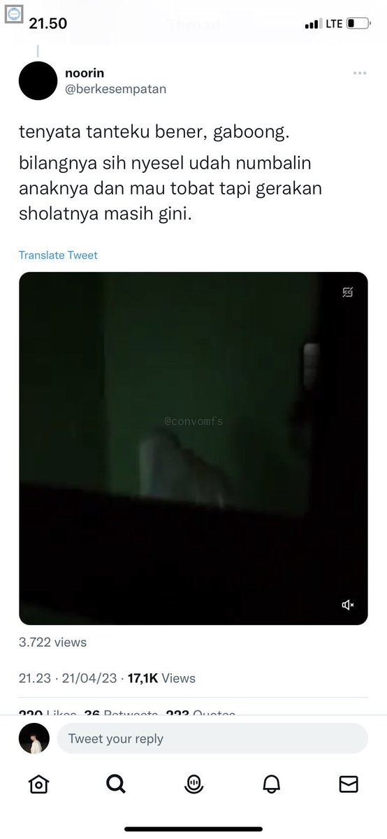 convomfs's tweet photo. 🤍 gais update thread noorin yg kmrn byk yg hampir gapercaya liat vidio terbarunya serem bgt ya Allah😭😭 https://t.co/7CXhB7TUGs