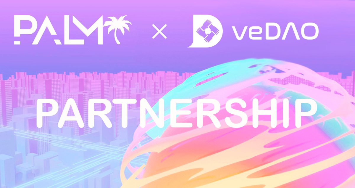 📣<a href="/enter_palm/">PALM</a> is happy to announce our partnership with @vedao_official

✅A decentralized investing and financing platform led by #DAO, and truly belongs to the People.

#enter_palm #DAO #Web3