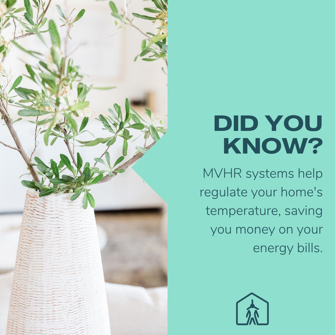 CoolRunningsCo's tweet photo. If you’re looking for ways to improve your home’s indoor air quality, you may want to consider installing a mechanical ventilation with heat recovery (MVHR) system. 

Give us a call on 0333 577 5152 or email us at info@coolrunningsltd.co.uk today.⁠

#MVHR #MEV #ventilationsystem https://t.co/6R78QQgtWD