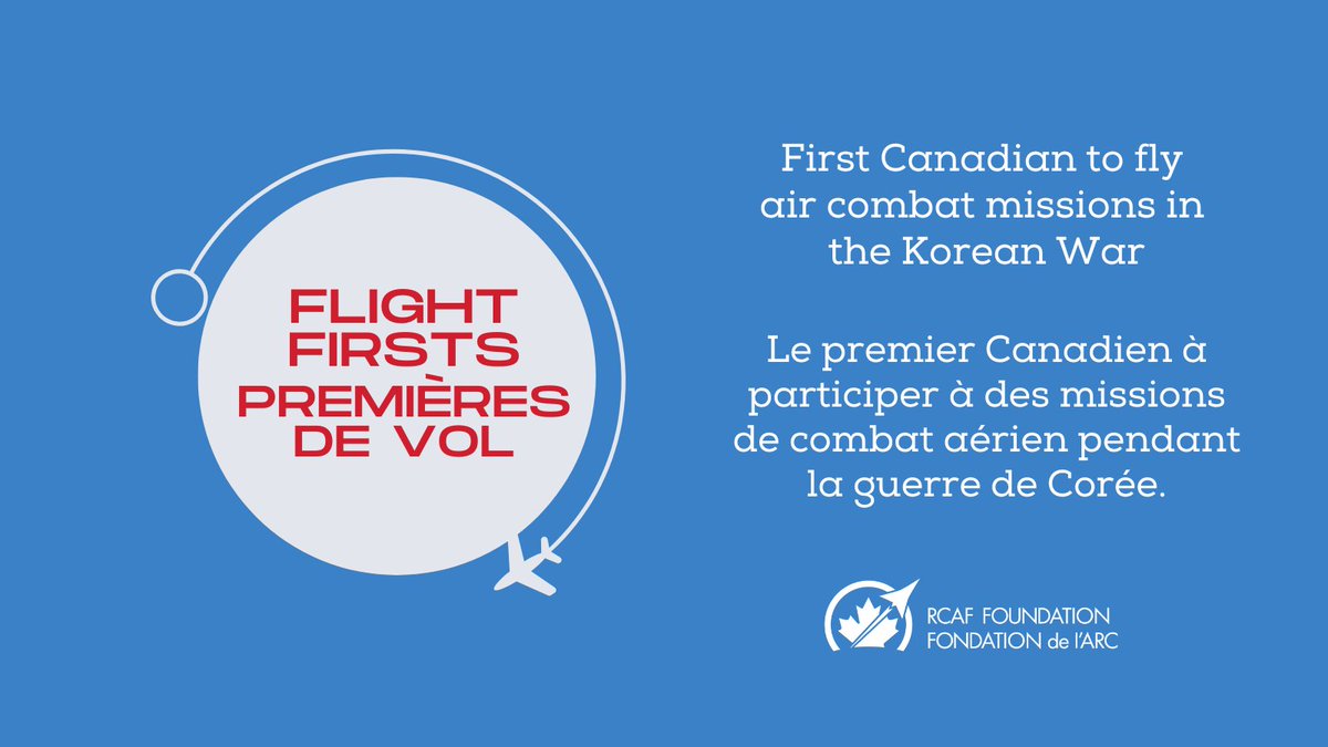 rcaf_foundation's tweet photo. In November 1950, the first @RCAF_ARC combatant, Flight Lieutenant Omer Lévesque, flew to Korea on a one-year exchange duty with the USAF. (@usairforce) #FlightFirsts https://t.co/xUAtj0Y5eX