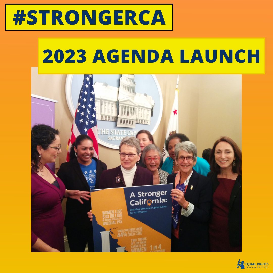 We mean it when we say 📣 all women, workers, and families deserve a #StrongerCA 🌟 Check out our 2023 Stronger California Agenda, fresh off the press.
bit.ly/41rHQLc