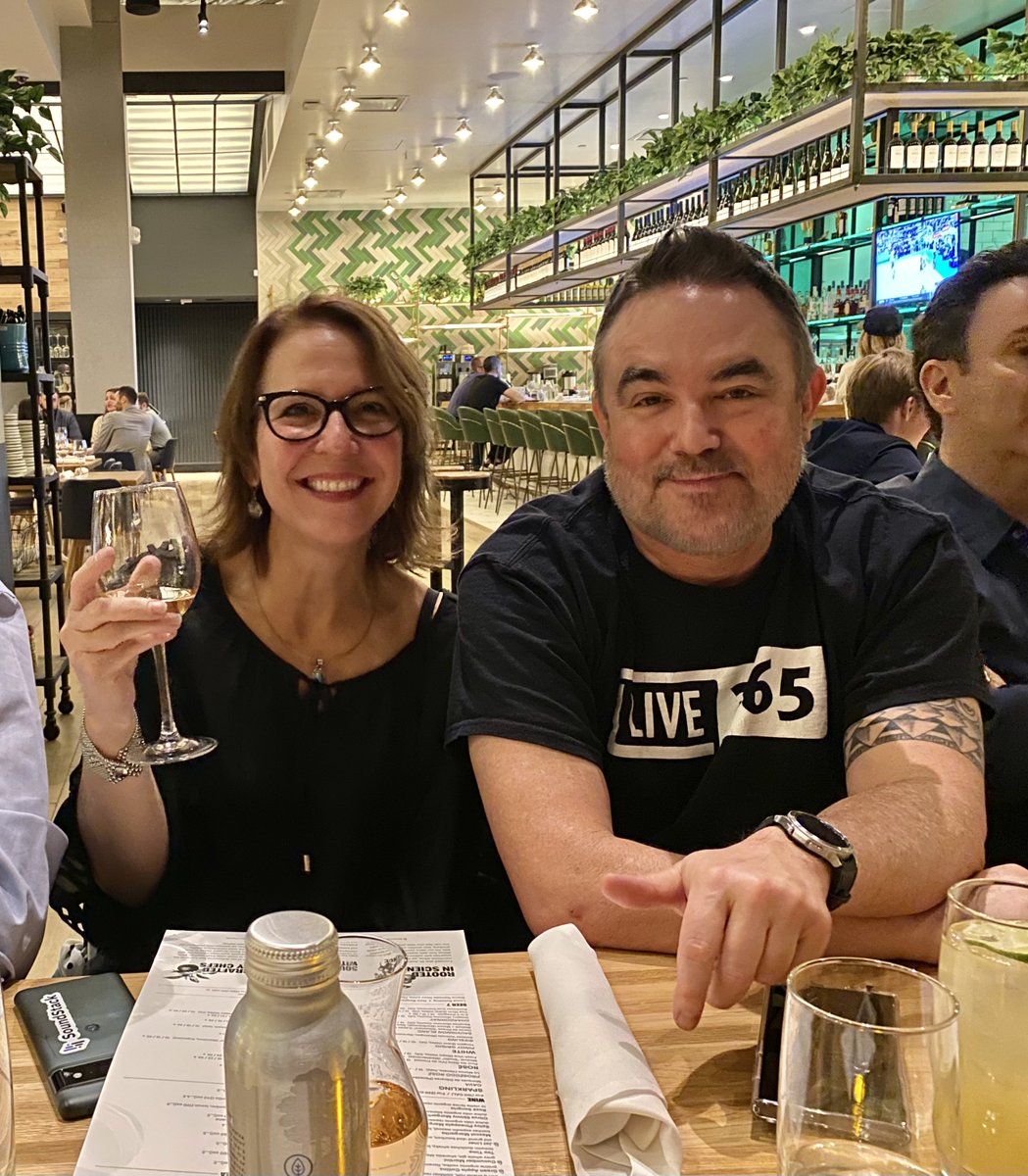 SoundStackHQ's tweet photo. What a fantastic #nabshow2023!
SoundStack and @Live365 were side-by-side on the floor, meeting new friends, catching up with partners, and celebrating some news!
See some coverage of the news here… https://t.co/KqLdDow5de
…and see some of the fun below! #audiosimplified https://t.co/CSUTcLVbhh