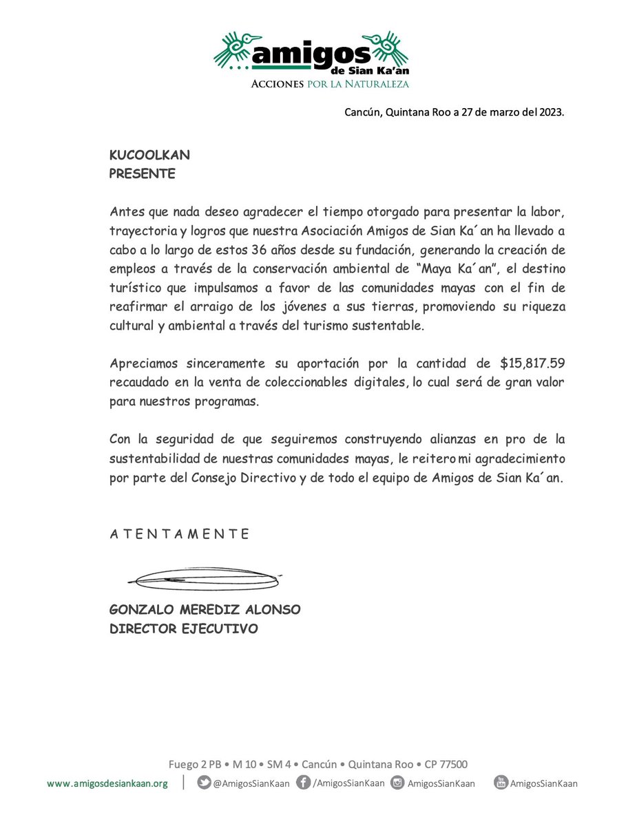 KuCoolKan's tweet photo. Esto es para toda la familia @KuCoolKan ! Gracias por hacer posible esto y gracias @AmigosSianKaan por ayudar a tener un mundo mejor! https://t.co/NkNq1CSTUo