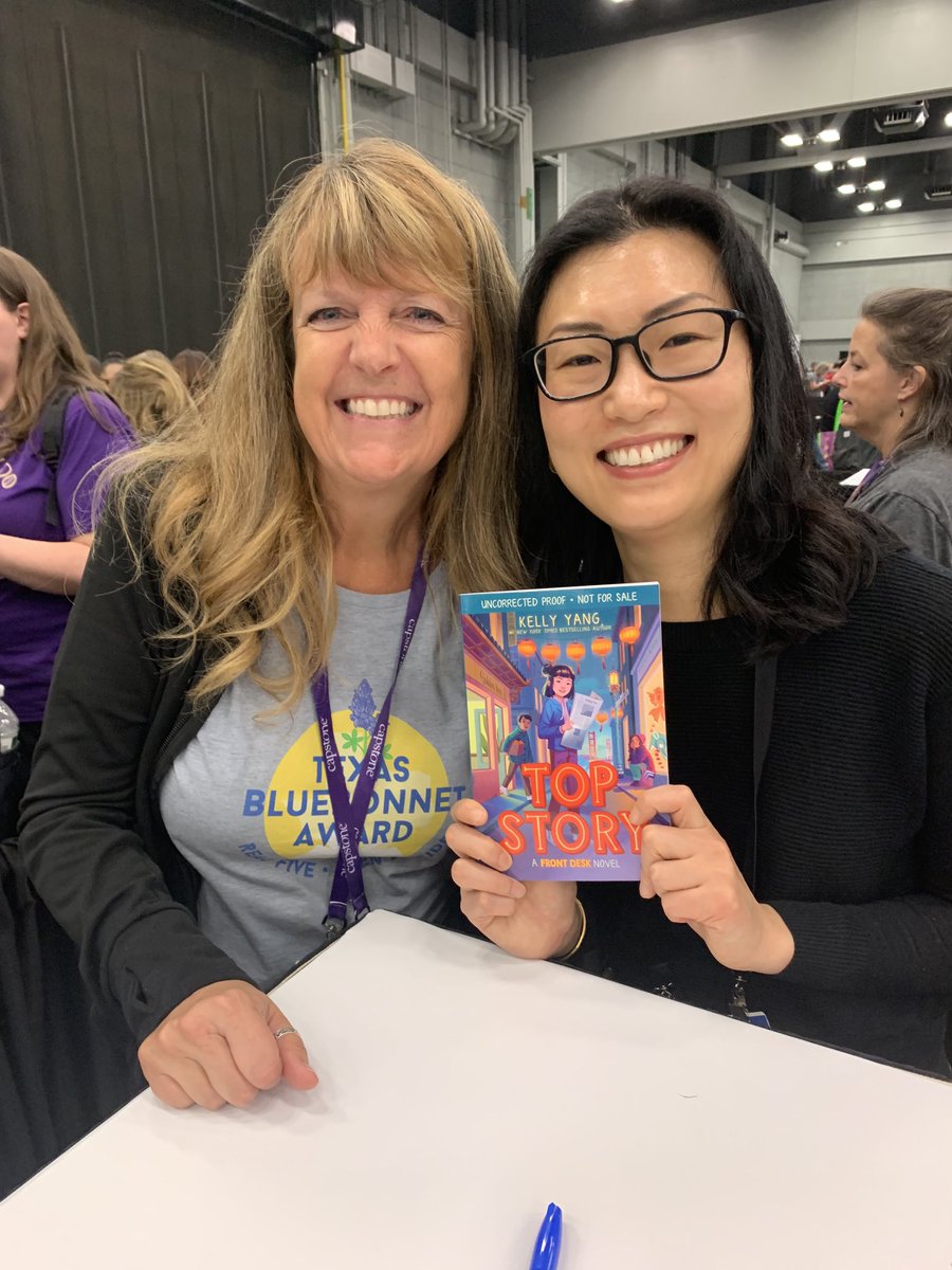 threedquared's tweet photo. Fan girl momentβ¦ my FAVORITE author, Kelly Yang! β€οΈ Loving #TLAConference https://t.co/LyR0oSTGNF