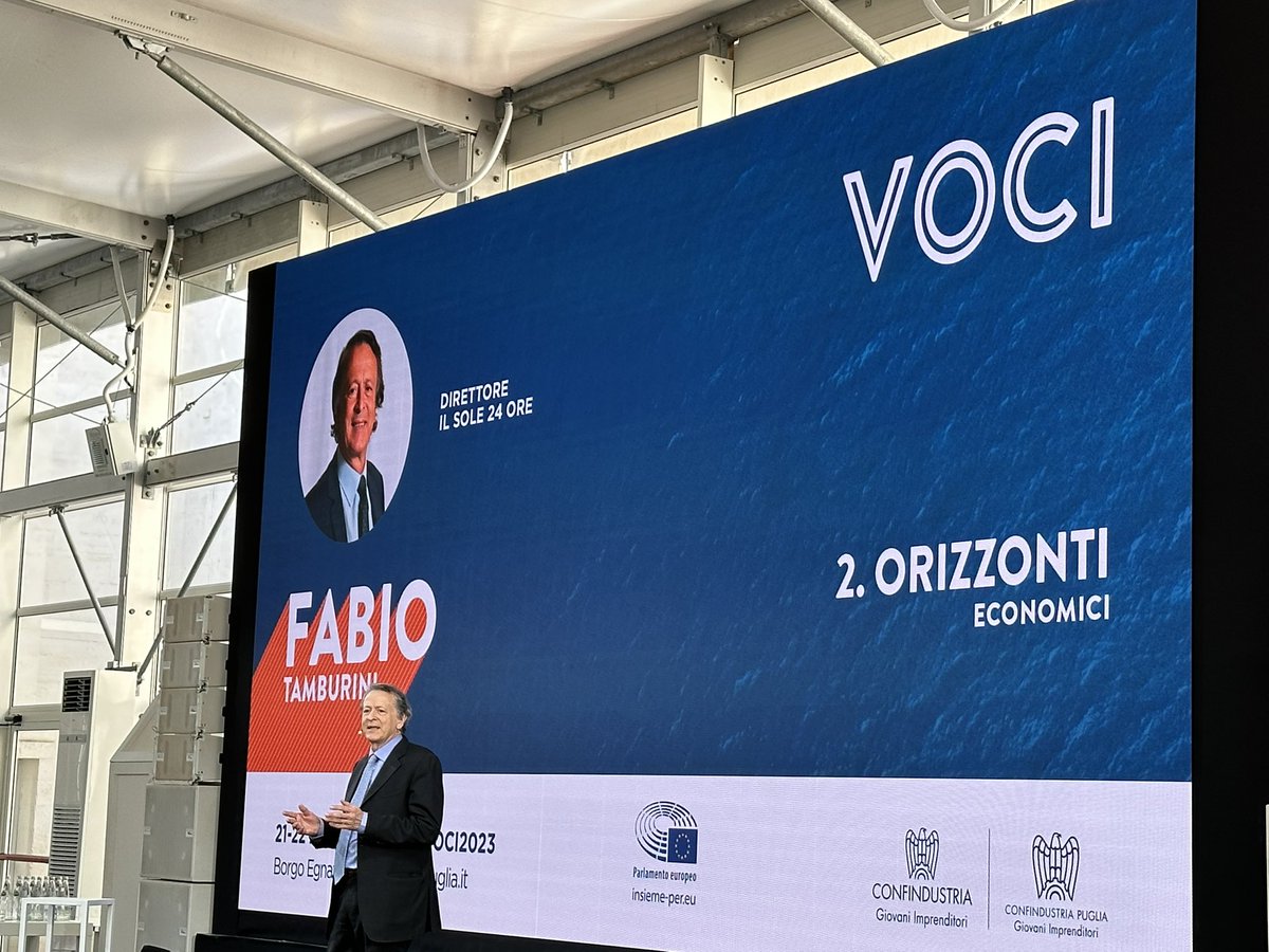 GIBrindisi's tweet photo. FABIO TAMBURINI
Direttore Il Sole 24 Ore

Le tecnologie che servono per l’autonomia strategica:
i chip e le intelligenze artificiali che muovono il mondo dal Green al Digitale, le nuove rivoluzioni hanno fame di tecnologia.

#VOCI2023 #Tecnologia

@GIConfindustria https://t.co/HpGj7Pbj1j