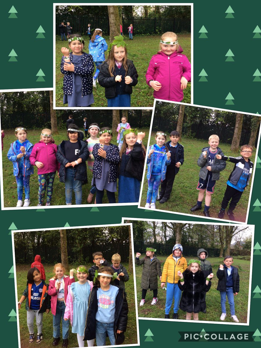 Griff_Y1's tweet photo. Year 3 enjoyed making bracelets and headbands, using flowers and leaves. @Griff_Mrstaylor @GMisshall @mrswitherall #ecoclub https://t.co/6gkyggJyE6