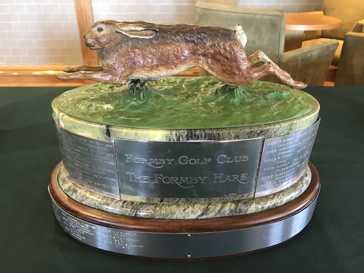 The famous 'Formby Hare' will take place on Saturday 20th May. 
To view the tee times for the day please follow formbygolfclub.co.uk/formby-hare-te… #formbyhare #linksgolf #1884