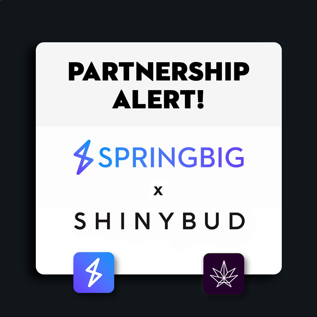 SpringBIG's tweet image. We are thrilled to announce our partnership with #ShinyBud, one of the premier retailers throughout Canada! ShinyBud’s reputation for excellence has earned them a loyal following. We are honored that they selected #Springbig to power their Loyalty and Digital Marketing programs.