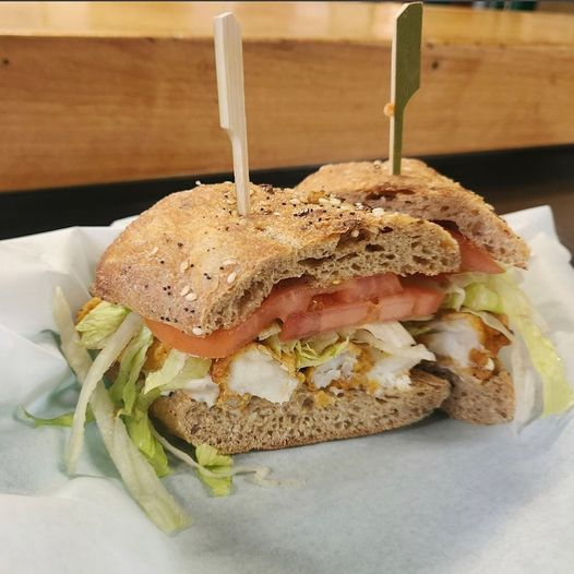 Fish po’ boy on a multi grain roll with choice of side.
#specialoftheweek #poboy #tacomaeats
thespartavern.com