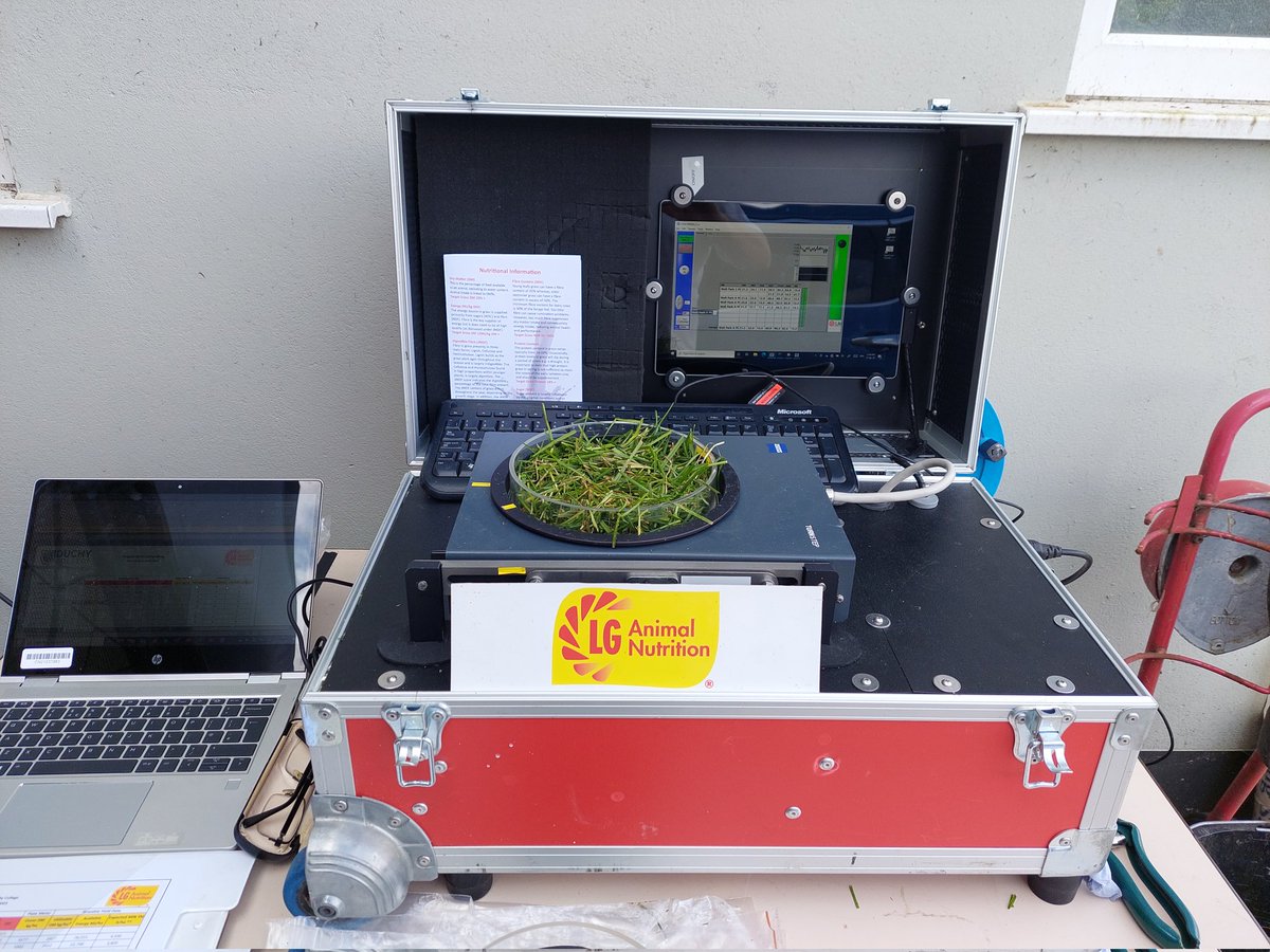The LG LAB has been out and about today <a href="/DuchyCollege/">Duchy College</a>, Cornwall. Nutritional analysis of the grazing platform, stearing grass into milk. #LGAN <a href="/LGSeedsUK/">LGSeedsUK</a>