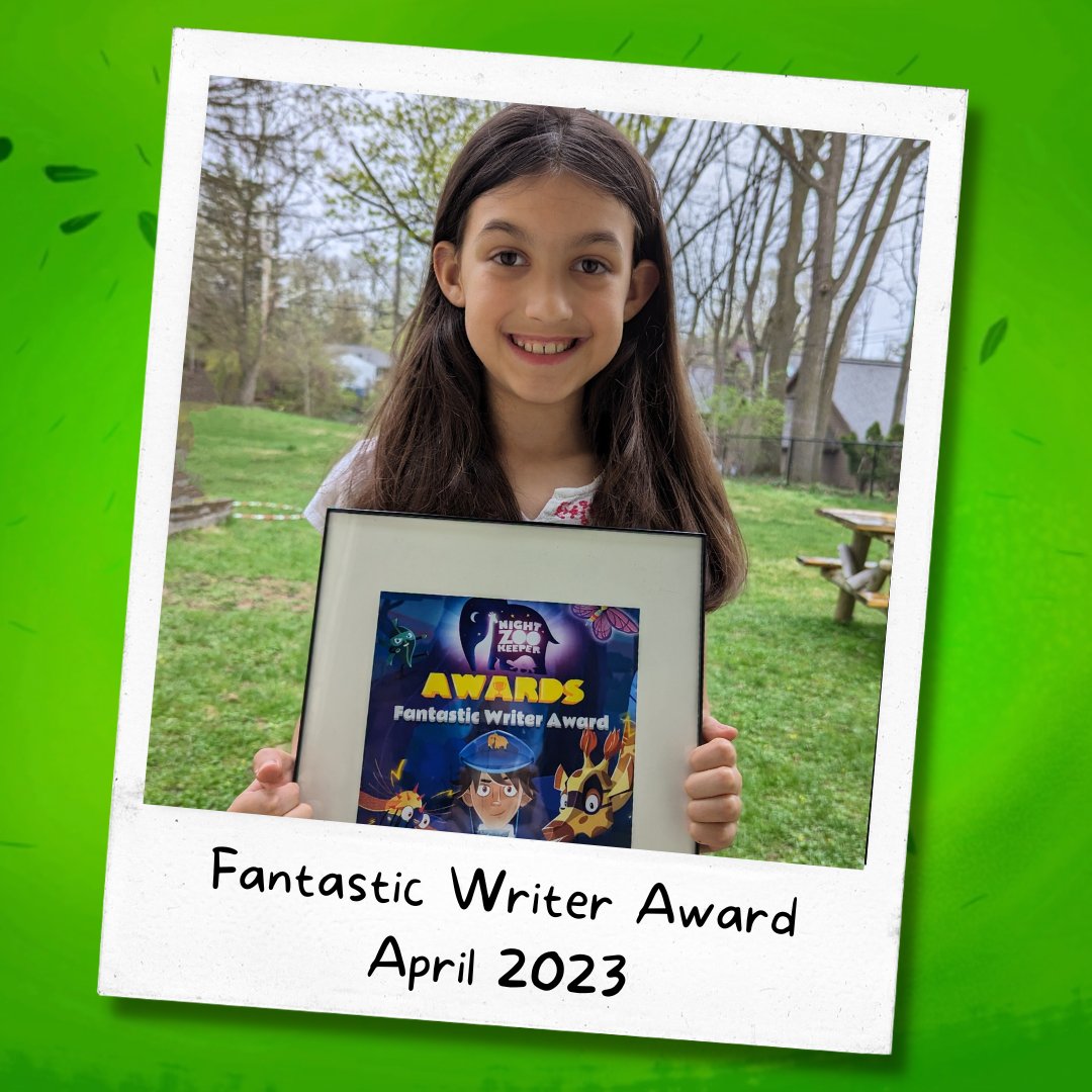 nightzookeeper's tweet image. We're thrilled to announce our latest winner of the #FantasticWriterAward! The #FantasticWriterAward is just one of the many ways we celebrate and nurture their love of learning. 📝📖

Learn more about Night Zookeeper: bit.ly/40rhVSA

#CreativeWritingForKids