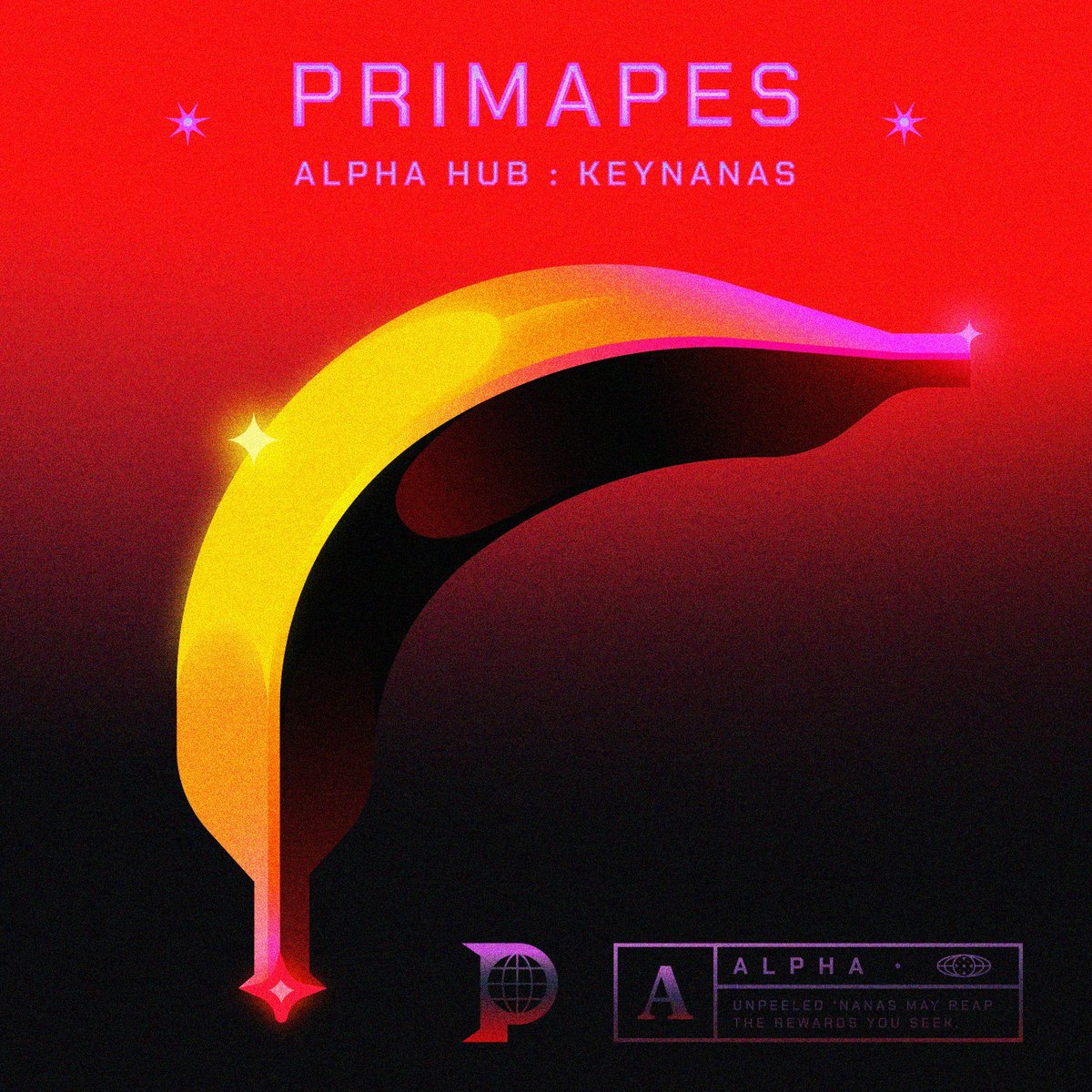 PrimapesHL's tweet photo. Primapes Alpha Hub: Keynanas 🗝️🍌

A shiny golden banana on the outside, but once peeled, a key is revealed. These are your keys to the PrimapesDAO Alpha Hub.

Read the full article here: https://t.co/qofWA0SLrV

Mint and utility info below! A thread.. 🧵👇 https://t.co/WsYNH82HiD
