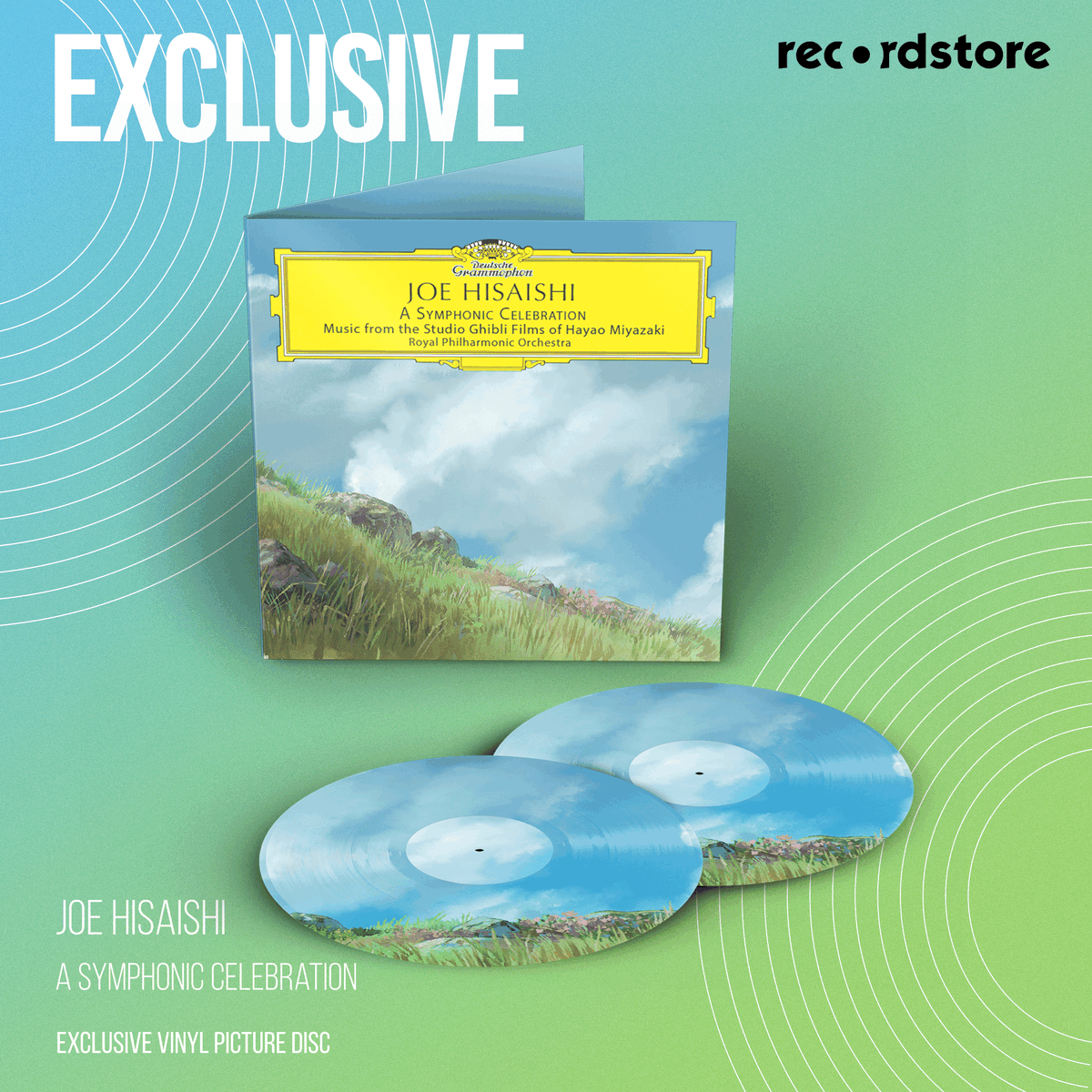 recordstore's tweet photo. EXCLUSIVE | Joe Hisaishi - A Symphonic Celebration: Exclusive Vinyl Picture Disc 2LP

Music from the Studio Ghibli Films of Hayao Miyazaki, recorded in London by the Royal Philharmonic Orchestra, conducted and composed by Joe Hisaishi.

Shop now >> https://t.co/UAvCQg6IVw https://t.co/HWNnUJQFWA