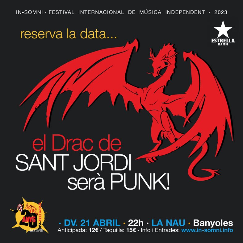 InSomniFestival's tweet photo. 🖤 Nit d'@InSomniFestival 🎶🤘 a #Banyoles 🔥💥🎸 Uuuaaalaa! Power punk-rock by #TheCapaces + #SonicBeast + #Distòpic 😈 No vinguis a #lanaubanyoles 🐲 xke et pillirà la festa! 😆 Entrades al web https://t.co/L0INgIfy6E @EstrellaDammCat @ATLETICBANYOLES #bar800  @CostaBravaFesti https://t.co/m6K5Jts9pr
