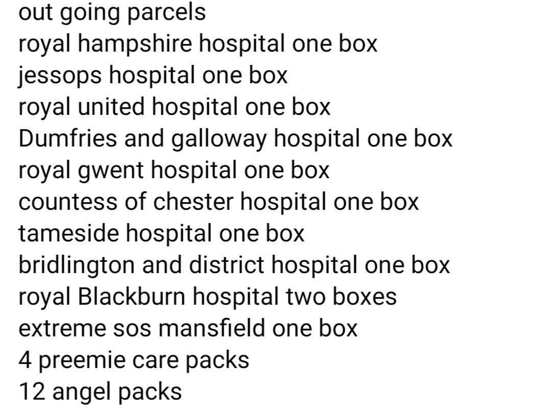 Today's outgoing parcels.
Thank you to everyone that has supported us 💕

#charity #crochet #knitting #sewing #givingback #donate #MHHSBD