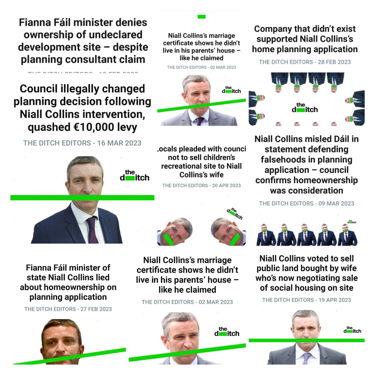 caulmick's tweet image. If Niall Collins goes, the Government falls. They can't allow an online publication to wipe out a Government. 

That's why the reluctance of the MSM to cover it. 

#HowIrelandWorks 
#DeNiall #Ditched