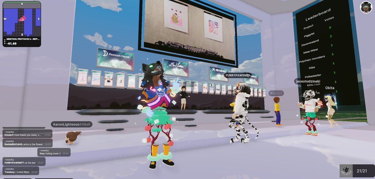 Aaaaaand its filling up @MGH_DAO x <a href="/MentholProtocol/">Menthol Protocol🌍</a> 

Looking forward to hosting you <a href="/decentraland/">Decentraland</a> <a href="/BosonProtocol/">Boson</a> @adshares_news <a href="/postmint_xyz/">Postmint 📬🚀</a> <a href="/metaringone/">MetaRing</a> <a href="/Venly_io/">Venly</a> <a href="/zharta/"></a>