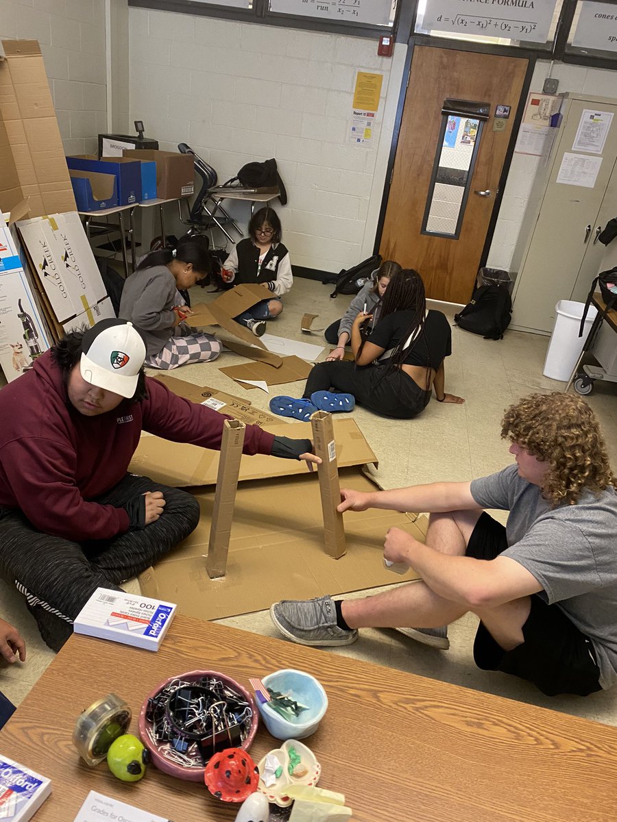 More Geometry projects! #creative #mathisfun <a href="/CherokeeSchools/">Cherokee Co. Schools</a> <a href="/OnlyAtCherokee/">Cherokee High School</a>