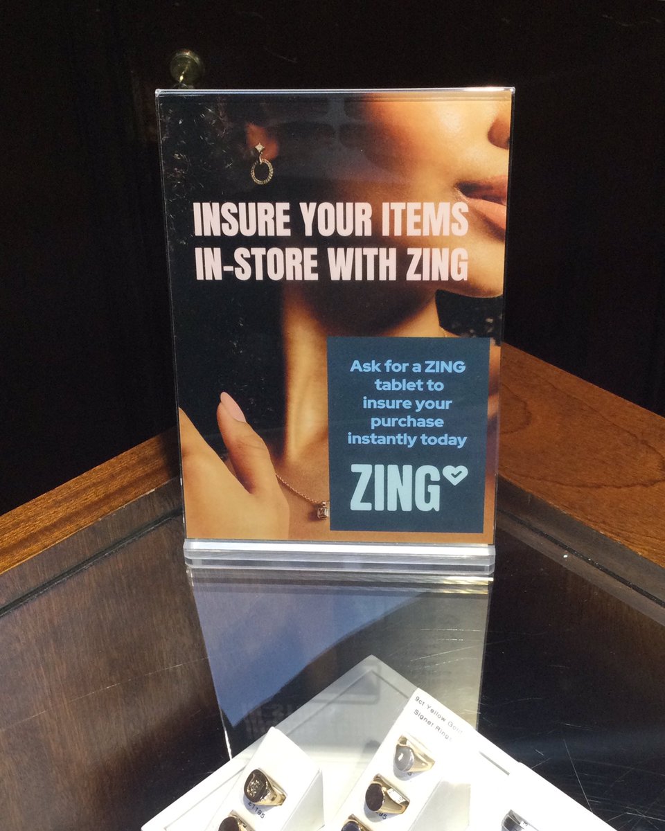 ericross12's tweet photo. We are pleased to announce that now you can insure your purchase from us in store and have the peace of mind of having your insurance in place as you leave.

Just ask for our in-store Zing IPad to get a quote in seconds. 

#hattongarden https://t.co/E6u5G9Ab3U