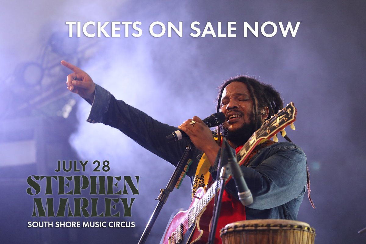 SSMusicCircus's tweet photo. On Sale Now! Stephen Marley July 28!
Tickets: https://t.co/DizLdMgaYa https://t.co/FhVRvFWH2k