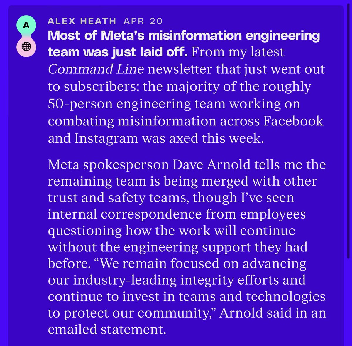 Alex Heath tweet media