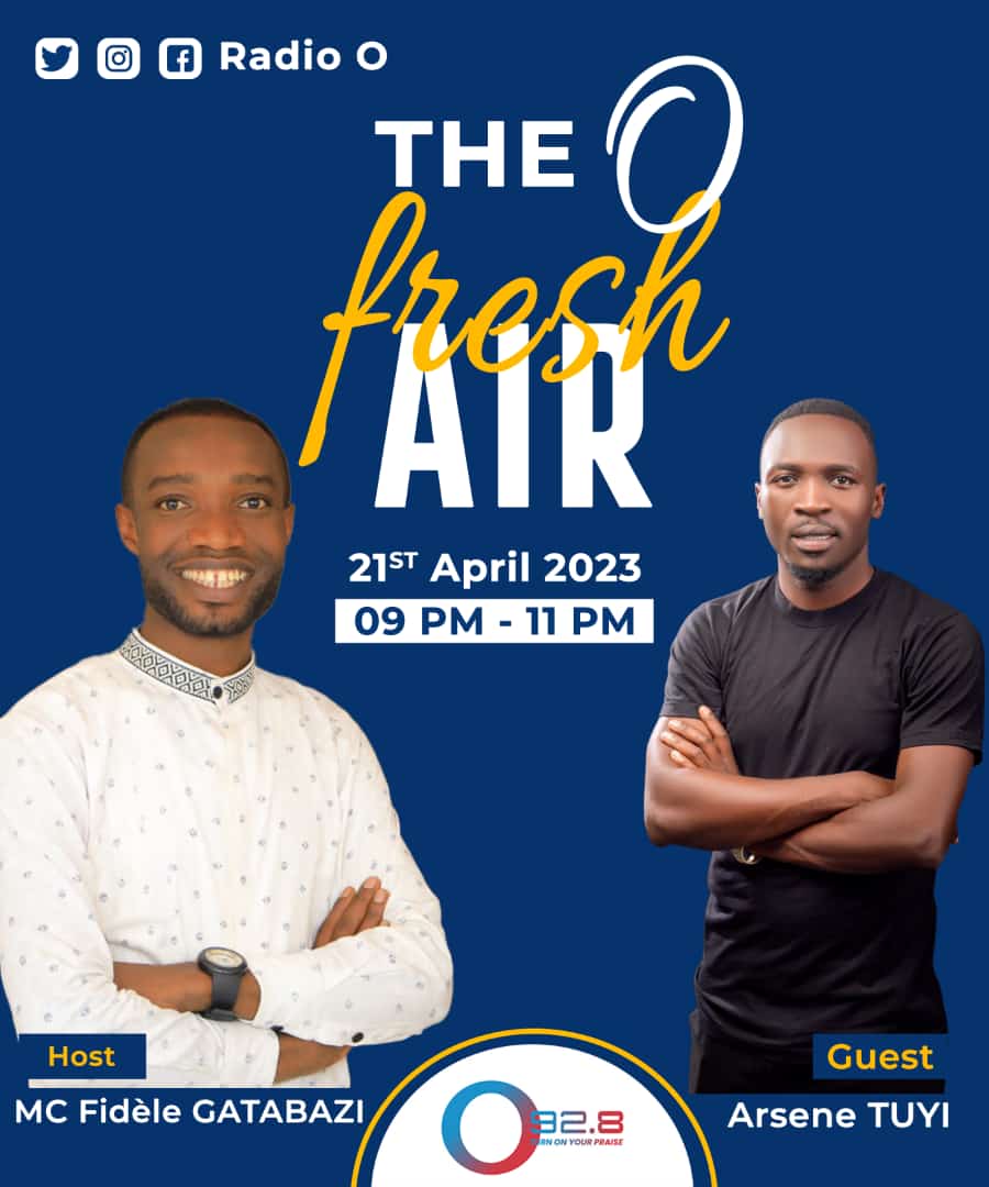 Tv_RadioO's tweet photo. What’s your favorite part of the week? mine is tonight 🥰🥰  don't miss #TheOFreshAir  tonight @ArseneTuyishime will be our Guest ..  🙌
#staytuned 
#RadioO 92.8 fm https://t.co/qgSJK8sdzd