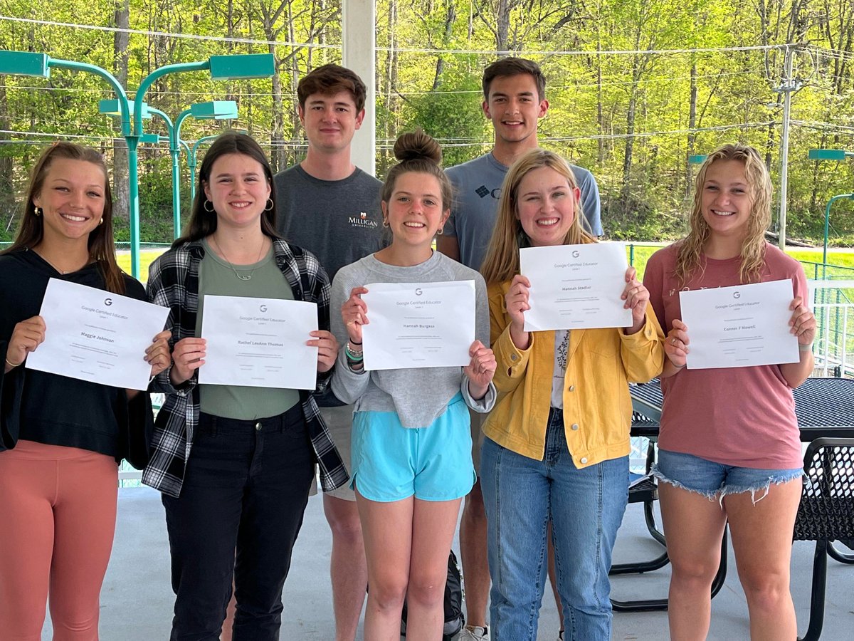 Congratulations to students in EDUC 152 on completing Google Level I training! #educationbuffs